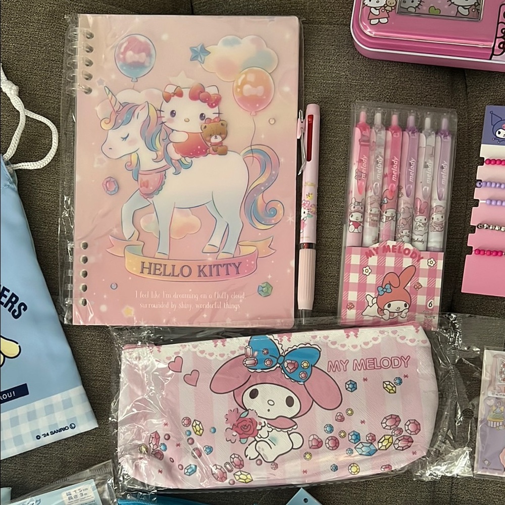 NEW Lot of Assorted Sanrio stationary items - Picture 3 of 7